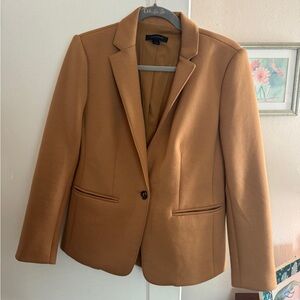 Ann Taylor Blazer - Size 4 - Camel - double knit